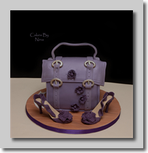 Small purple Handbag - �125 plus shoes �155